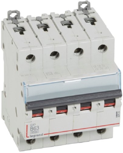Выключатель автоматический Legrand DX3-E 6000 4п 63А B 10кА картинка
